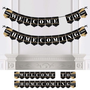 Big Dot of Happiness Hoco Dance - Homecoming Bunting Banner - Party Decorations - Welcome to Homecoming - 1 of 4