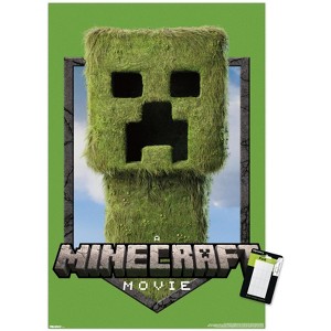 Trends International A Minecraft Movie - Creeper Logo Unframed Wall Poster Prints - 1 of 4