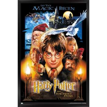 Trends International Harry Potter and the Sorcerer's Stone - One Sheet Framed Wall Poster Prints