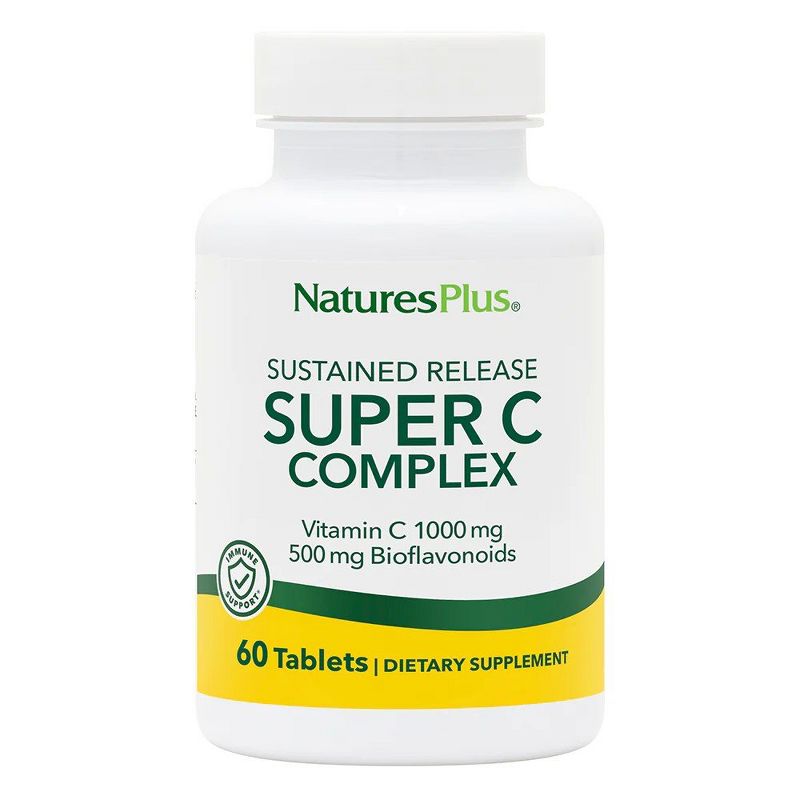 Nature's Plus Super C Complex Time Release  -  60 Sustained Release Tablet, 1 of 4