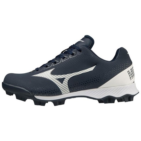 Mizuno Mizuno Wave Lightrevo Jr Low Molded Rubber Baseball Cleat Youth Size  5 In Color Navy-white (5100) : Target