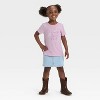 Toddler Girls' Horse Graphic T-Shirt - Cat & Jack™ Lavender - 4 of 4