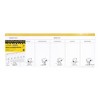 Yoobi 13.2"x4.8" Peanuts Notepad Yellow Snoopy Dance - 3 of 4