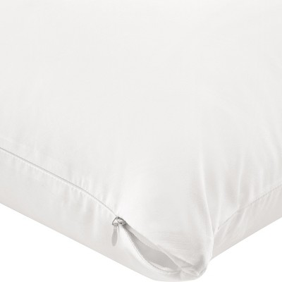 AllerEase Zippered Bed Bug Pillow Protector -White (Standard/Queen)