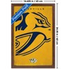 Trends International NHL Nashville Predators - Logo 25 Framed Wall Poster Prints - 3 of 4