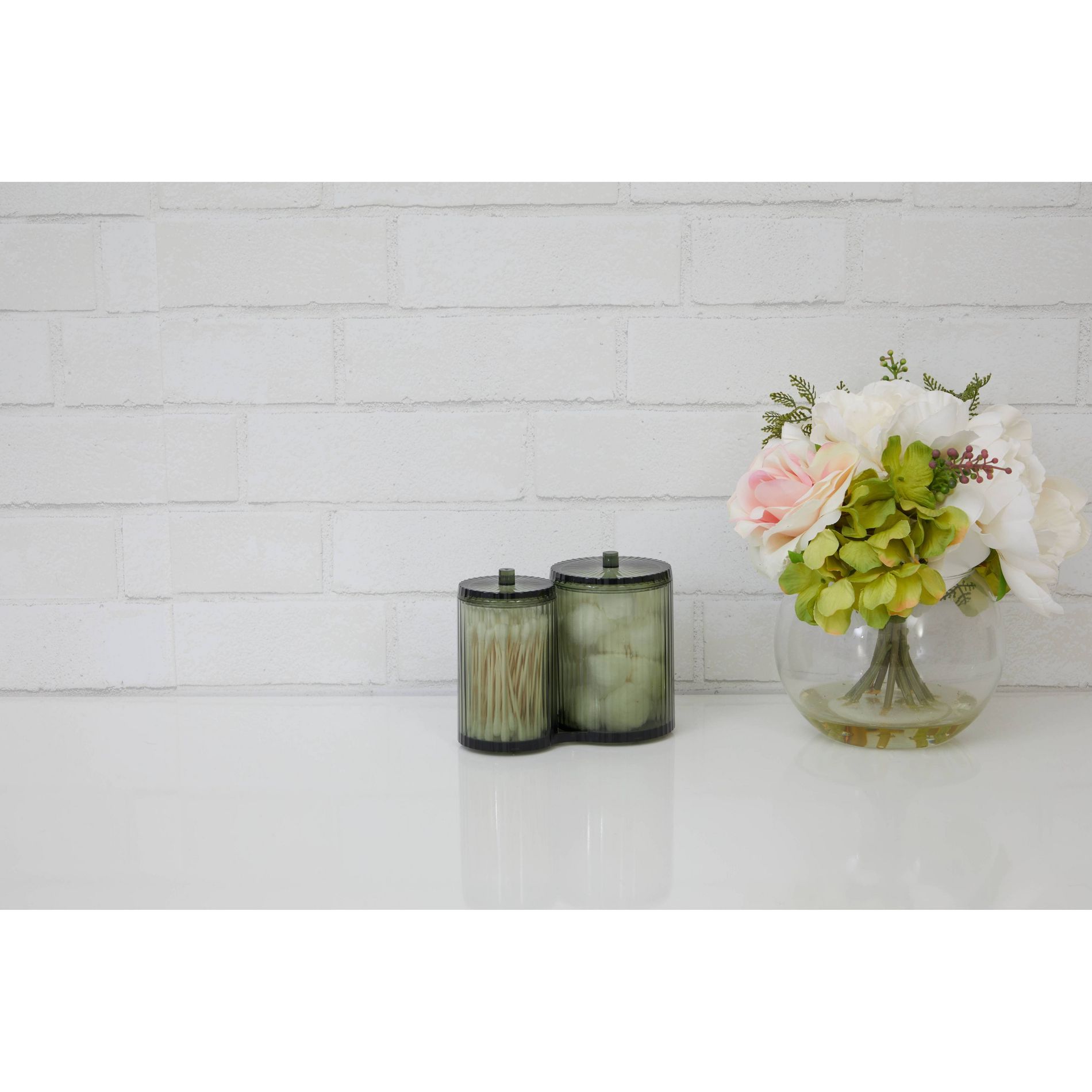 Thinkspace Dual Cotton Jar Ribbed Green