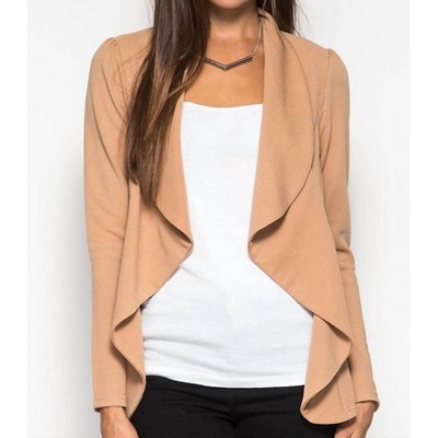 Women's Textured Knit Blazer - SHE + SKY