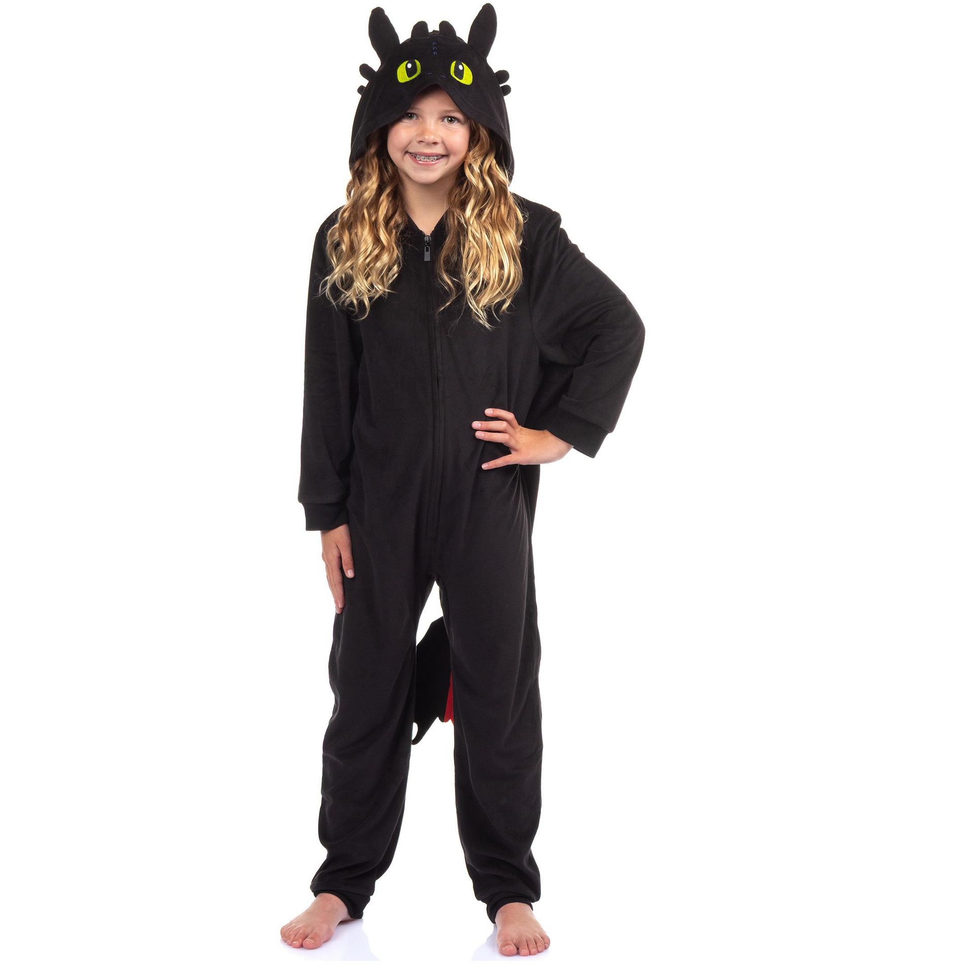 How To Train Your Dragon Union Suit Kids Toothless Costume One Piece Pajama