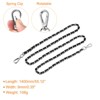 Unique Bargains Metal Corrosion-Resistant PU Leather Purse Flat Chain Straps - 2 of 3