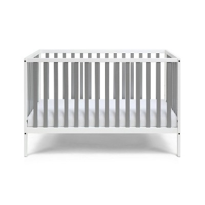 Suite Bebe Deux Remi Island Crib - White/Gray