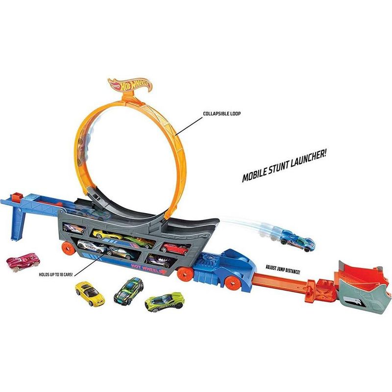 Hot Wheels Stunt And go Transforming Track GCK38, 2 of 7