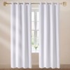 VEVOR Blackout Curtains, 84 In Length 2 Panels Set, 52In Wide Each, Thermal Insulated 100% Blackout Light Blocking Drapes, 3-Layer,with Grommets,White - 2 of 4