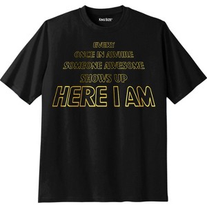KingSize Slogan Graphic T-Shirt - 1 of 4