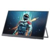 4K QLED Portable Monitor 18.4“ Travel Monitor UHD 3840*2160 120% sRGB External Second Screen for Laptop Desktop Mini PC W/Stand VESA HDMI USB-C - 2 of 4