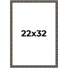 PosterPalooza | Deco Black Picture Frame - UV Acrylic, Foam Board Backing, Hanging Hardware - 2 of 4