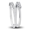 Pompeii3 5/8ct Diamond Guard Ring Enhancer 14K White Gold - 2 of 4