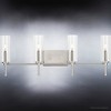 Urban Ambiance Luxury Contemporary Bath Light 11.5''H x 31.625''W,  Brushed Nickel Finish,  Parkes Collection, UHP4223 - 4 of 4