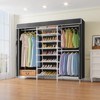 VIPEK S3C Heavy Duty Portable Closet, Adjustable Shoe Rack Wire Shelf, Custom White Rack with Cover - 2 of 4