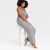 Women's Sweater Wide-Leg Pajama Pants - Auden™ - 3 of 3
