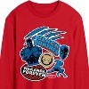 Men's - Marvel - Black Panther Wakanda Forever Sticker Long Sleeve Graphic T-Shirt - 2 of 3
