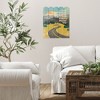 The Mountains are Calling By Artisan Marla Rae, Printed on Wooden Picket Fence Wall Art - 2 of 2