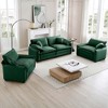 3-Piece Corduroy Sofa Set with 2 Singles + 2-Seater - 2 of 4