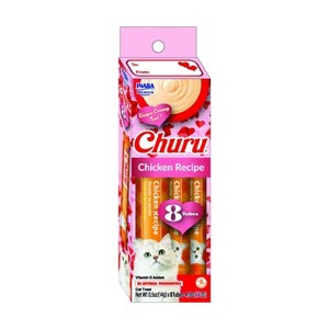 Inaba Churu Valentine's Day Chicken Flavor Cat Treats - 4oz - 1 of 4