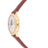 Peugeot Men's 38mm Brown Sun-Moon Brown Leather Strap Watch - 3 of 4