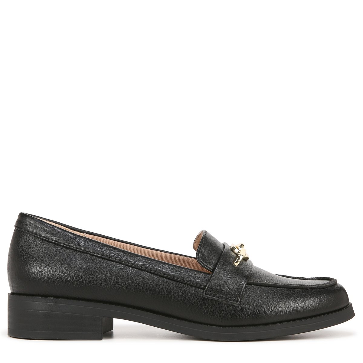 Женские туфли LifeStride Womens Sonoma Slip On Loafers Black Patent 11 W — фото 3