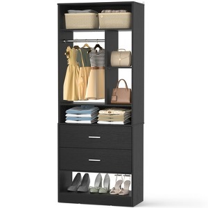 Besiost Closet System with 2 Wood Drawers - 1 of 4