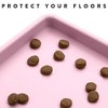 CatGuru Cat Food Mat, Waterproof Pet Food Mat, Silicone Cat Mat for Food and Water Bowl, Nonslip Mat For Cat Bowls - 3 of 4