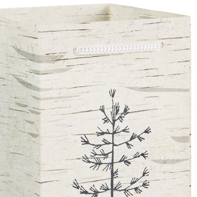 Assorted Blue and Silver Holiday Gift Bags Set