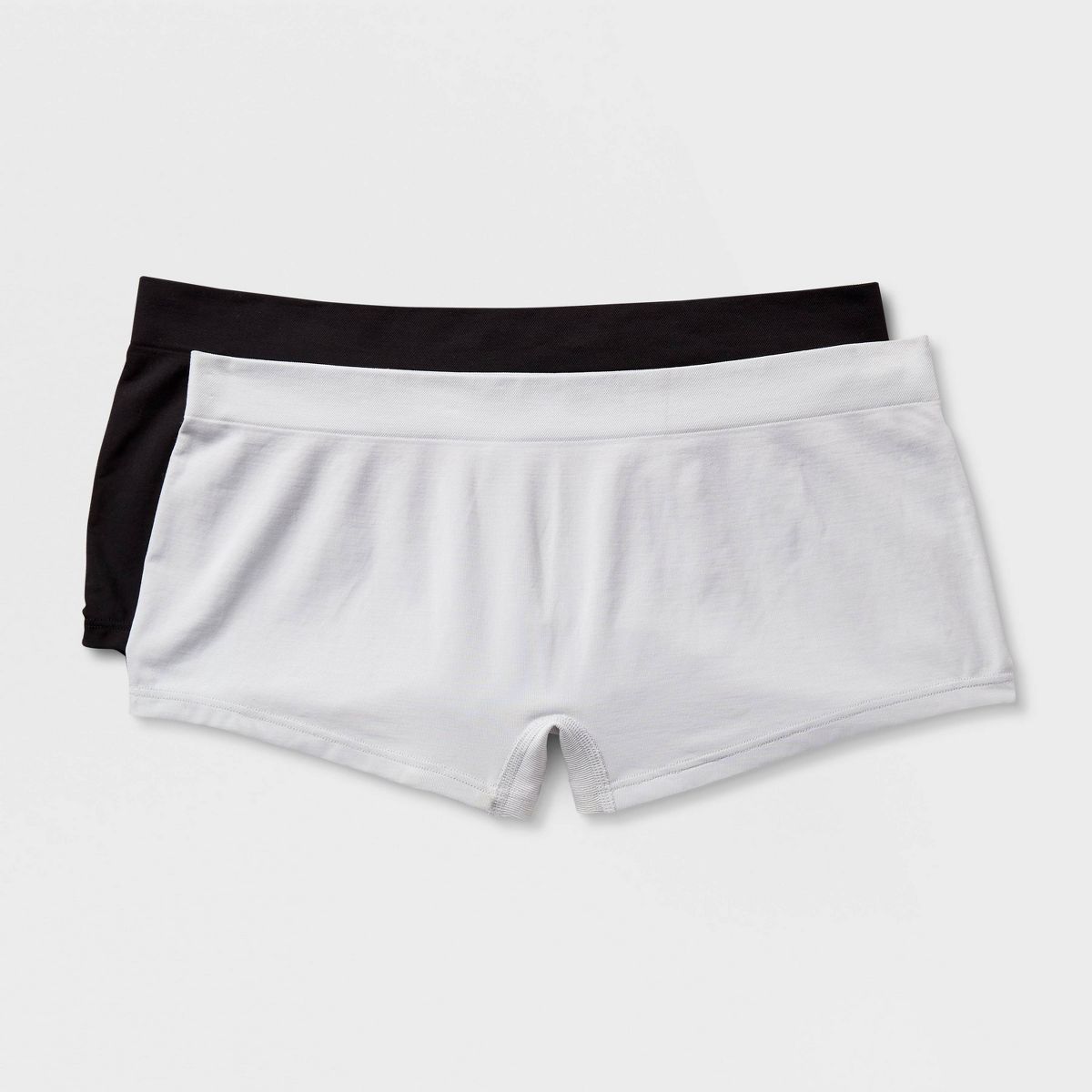 Women's 2pk Seamless Boy Shorts Underwear - Auden™