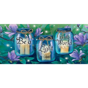 Briarwood Lane Spring Be a Light To the World Mini Mat 22x10 Indoor Outdoor For Spring Doormat - 1 of 3