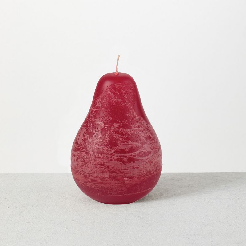 Vance Kitira 2.5" Petite Timber Pears - Set of 12, Red, 4 of 5