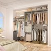 Besiost Closet System with 2 Drawers,Wardrobe Clothes Organizer with 4 Hanging Rods - 3 of 4