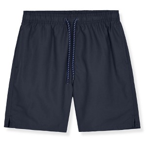 Blue Horizon Swimwear Mens Slim Fit Swim Shorts 7 inch Swim Trunks- Quick Dry Mens Bathing Suits with Mesh Lining - 1 of 4