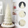 LuxenHome 6Ft Holiday Artificial Pampas Grass Tree in Natural Ivory Beige - 2 of 4