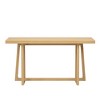 Grungis Minimalist Console Table with Sturdy Construction,Rectangular Entryway Table with Wood Grain Design,Console Table for Living Room - 4 of 4
