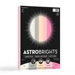 8.5" x 11" 50-Sheet Cardstock Dreamy 5-Color - Astrobrights