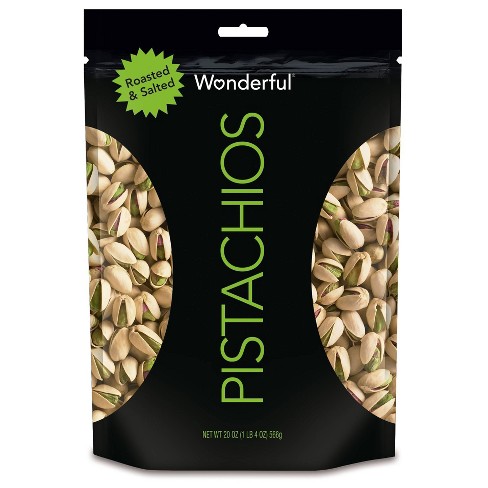 Wonderful Pistachios Roasted Salted 20oz Target