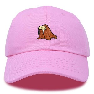 Dalix Walrus Cap Embroidered Mens Cotton Dad Hat Baseball Hat - 1 of 4