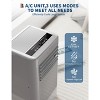 8,000 BTU Portable Air Conditioner Up to 350 Sq.Ft, 3-In-1 Small AC Unit with Cool/Fan/Dehumidifier - 4 of 4