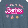 Women's - Barbie - Movie Logo Icons Graphic Racerback Tank - 2 of 4