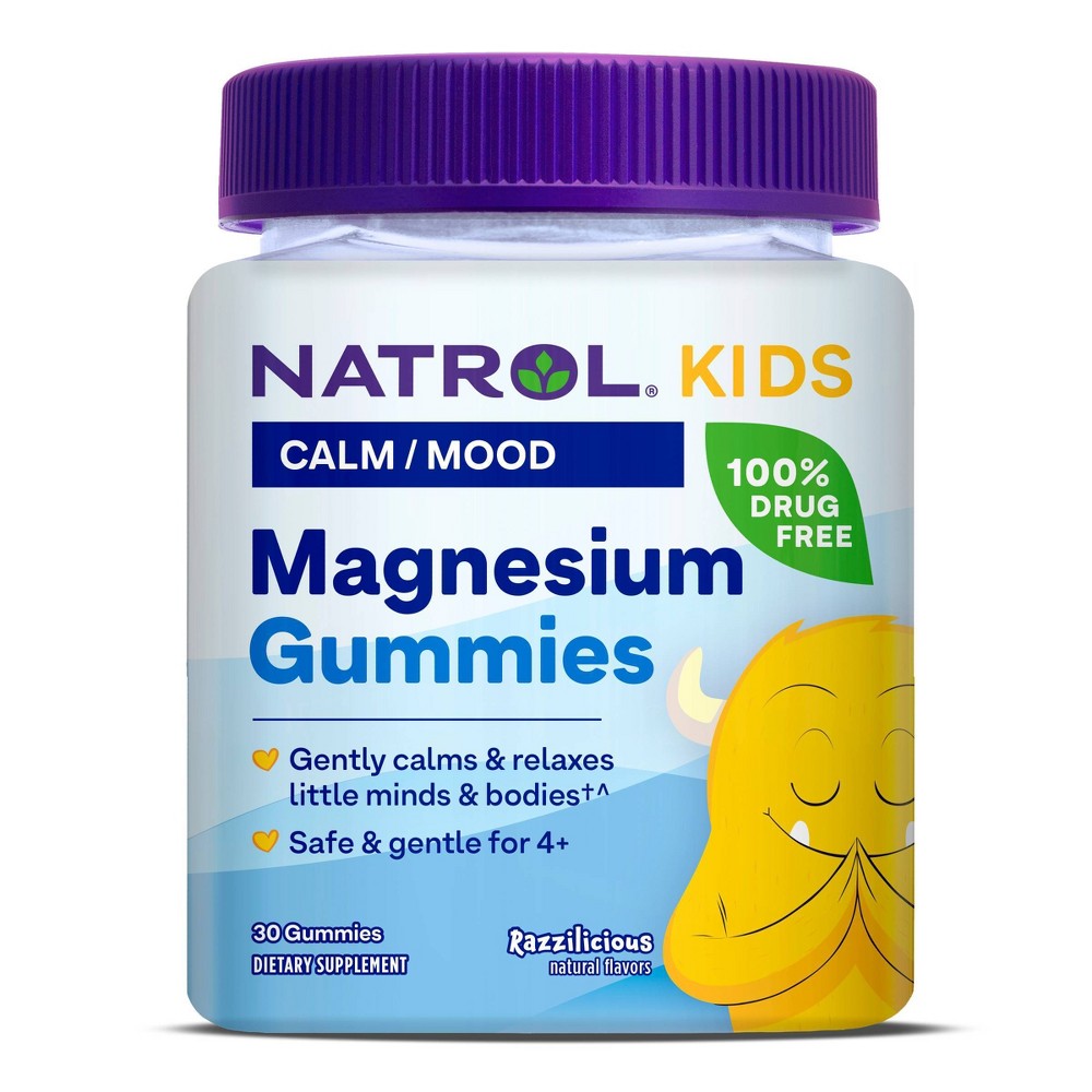 Photos - Vitamins & Minerals Natrol Kids' Magnesium Gummy - 30ct 