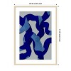 Amanti Art Abstract Brush Strokes by Mareike Bohmer Wood Framed Wall Art Print - 3 of 4