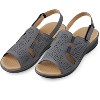 Collections Etc Decorated Stretch Sandals - 4 of 4