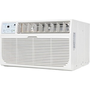 Keystone 12000 BTU 115V Through-The-Wall Air Conditioner with Follow Me LCD Remote Control: 3 Speeds, 500-800 sq. ft. Coverage, UL Listed - 1 of 4