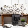 Livabliss Braith Global Charcoal Throw Pillow - 2 of 3