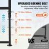 VEVOR Goat & Sheep Stand, 51x23 inch Livestock Stand, Metal Livestock Milking and Shearing Stand 21" to 33" Adjustable Height , Black - 4 of 4